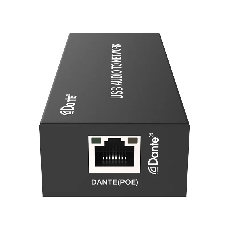 2-kanałowe wejście USB Dante