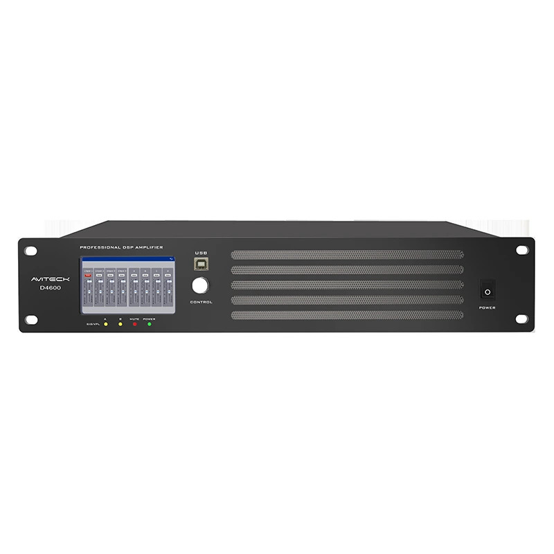 4CH 600W DANTE DSP Wzmacniacz