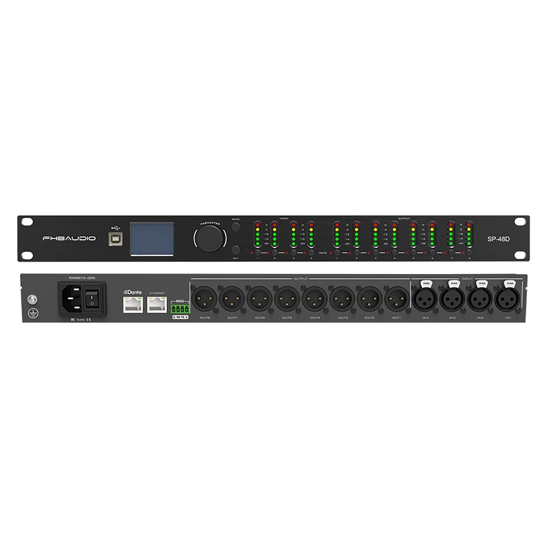 4in 8out Dante Greleger Management Processor